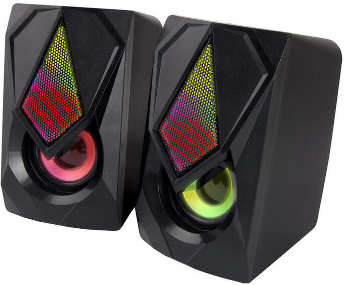 altavoces 20 usb led rainbow boogie egs102