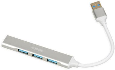 iBox Hub i-box usb3.0 + usb 2.0 de 4 puertos, slim iBox Hub i-box usb3.0 + usb 2.0 de 4 puertos, slim