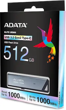 Adata Memoria usb adata ue800 elite de 512 gb (aluminio Adata Memoria usb adata ue800 elite de 512 gb (aluminio