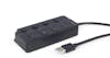 Gembird hub usb 2.0 powered 4-port with switches black Gembird hub usb 2.0 powered 4-port with switches black
