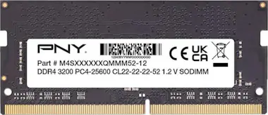 PNY Memoria pny ddr4 8 gb 3200 mhz. sodimm bulk 8gb so PNY Memoria pny ddr4 8 gb 3200 mhz. sodimm bulk 8gb so