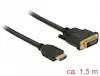 Delock DeLOCK 85653 adaptador de cable de vídeo 1,5 m HDM Delock DeLOCK 85653 adaptador de cable de vídeo 1,5 m HDM