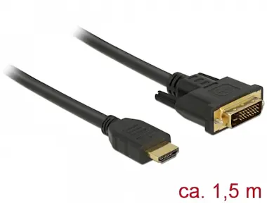 Delock DeLOCK 85653 adaptador de cable de vídeo 1,5 m HDM Delock DeLOCK 85653 adaptador de cable de vídeo 1,5 m HDM