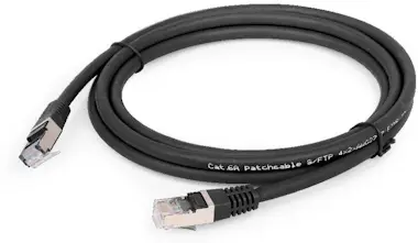 Gembird Gembird PP6A-LSZHCU-BK-0.25M cable de red Negro 0, Gembird Gembird PP6A-LSZHCU-BK-0.25M cable de red Negro 0,