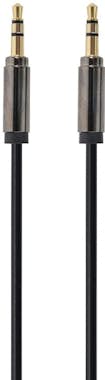 Gembird Gembird CCAP-444-1M cable de audio 3,5mm Negro Gembird Gembird CCAP-444-1M cable de audio 3,5mm Negro