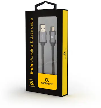 Gembird Gembird CCB-MUSB2B-AMLM-6 cable de teléfono móvil Gembird Gembird CCB-MUSB2B-AMLM-6 cable de teléfono móvil