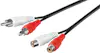 GooBay Goobay 50025 cable de audio 1,5 m 2 x RCA Negro GooBay Goobay 50025 cable de audio 1,5 m 2 x RCA Negro