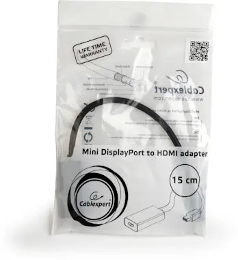 Gembird Gembird A-mDPM-HDMIF4K-01 0,15 m Mini DisplayPort Gembird Gembird A-mDPM-HDMIF4K-01 0,15 m Mini DisplayPort