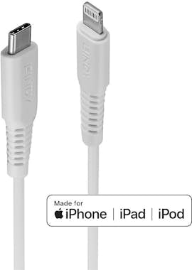Lindy Lindy 31317 cable de conector Lightning 2 m Blanco Lindy Lindy 31317 cable de conector Lightning 2 m Blanco