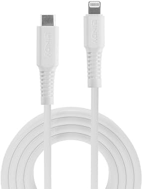 Lindy Lindy 31317 cable de conector Lightning 2 m Blanco Lindy Lindy 31317 cable de conector Lightning 2 m Blanco