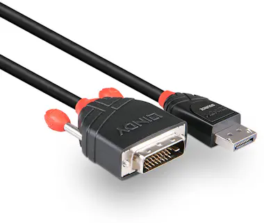 Lindy Lindy 41492 adaptador de cable de vídeo 3 m DVI-D Lindy Lindy 41492 adaptador de cable de vídeo 3 m DVI-D