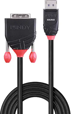 Lindy Lindy 41492 adaptador de cable de vídeo 3 m DVI-D Lindy Lindy 41492 adaptador de cable de vídeo 3 m DVI-D