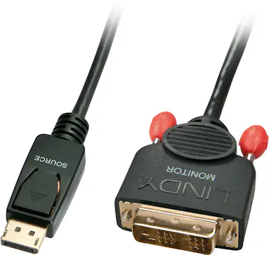 Lindy Lindy 41489 adaptador de cable de vídeo 0,5 m Disp Lindy Lindy 41489 adaptador de cable de vídeo 0,5 m Disp