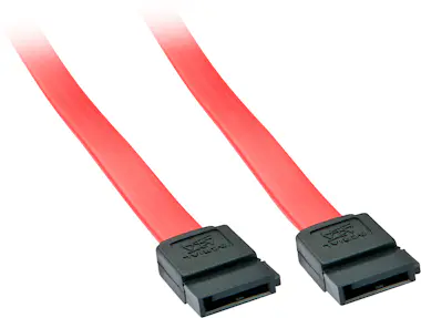 Lindy Lindy 33324 cable de SATA 0,5 m Negro, Rojo Lindy Lindy 33324 cable de SATA 0,5 m Negro, Rojo