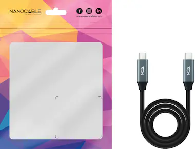 Nanocable Nanocable Cable USB 3.2 Gen2x2 20Gbps 5A/100W 4K/6 Nanocable Nanocable Cable USB 3.2 Gen2x2 20Gbps 5A/100W 4K/6