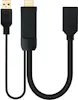 Nanocable Nanocable Conversor HDMI 2.0 a DisplayPort V1.2 Ne Nanocable Nanocable Conversor HDMI 2.0 a DisplayPort V1.2 Ne