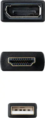 Nanocable Nanocable Conversor HDMI 2.0 a DisplayPort V1.2 Ne Nanocable Nanocable Conversor HDMI 2.0 a DisplayPort V1.2 Ne