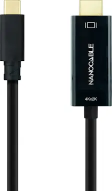 Nanocable Nanocable Cable Conversor USB-C a HDMI 1.4 4K@30HZ Nanocable Nanocable Cable Conversor USB-C a HDMI 1.4 4K@30HZ