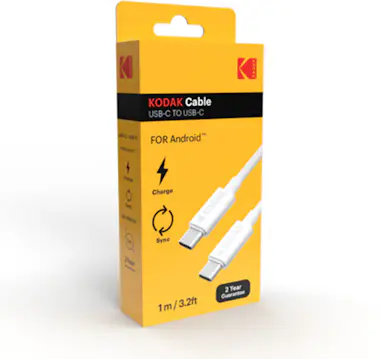 KODAK Kodak 30425972 cable USB 1 m USB C Blanco KODAK Kodak 30425972 cable USB 1 m USB C Blanco