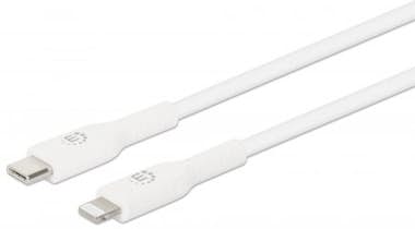 Manhattan Manhattan 394529 cable de teléfono móvil Blanco 2 Manhattan Manhattan 394529 cable de teléfono móvil Blanco 2