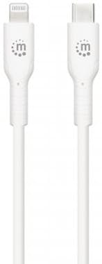 Manhattan Manhattan 394529 cable de teléfono móvil Blanco 2 Manhattan Manhattan 394529 cable de teléfono móvil Blanco 2