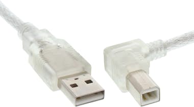InLine InLine 2m USB 2.0 Angeled cable USB USB A USB B Tr InLine InLine 2m USB 2.0 Angeled cable USB USB A USB B Tr