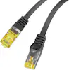 Lanberg Lanberg PCF6A-10CU-0050-BK cable de red Negro 0,5 Lanberg Lanberg PCF6A-10CU-0050-BK cable de red Negro 0,5