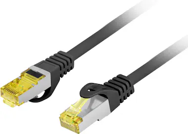 Lanberg Lanberg PCF6A-10CU-0050-BK cable de red Negro 0,5 Lanberg Lanberg PCF6A-10CU-0050-BK cable de red Negro 0,5