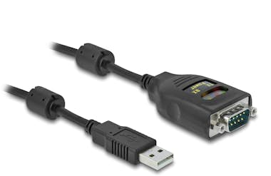 Delock DeLOCK 64154 cable de serie Negro 2 m USB tipo A R