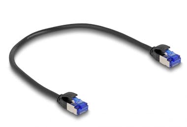 Delock DeLOCK 80225 cable de red Negro 0,25 m Cat6a S/FTP Delock DeLOCK 80225 cable de red Negro 0,25 m Cat6a S/FTP