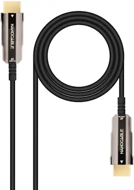 Nanocable Nanocable Cable HDMI V2.0 AOC 4K@60Hz 18Gbps A/M-A Nanocable Nanocable Cable HDMI V2.0 AOC 4K@60Hz 18Gbps A/M-A