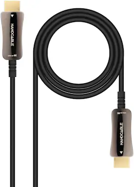 Nanocable Nanocable Cable HDMI V2.1 AOC 8K@60Hz 4K@120Hz 48G Nanocable Nanocable Cable HDMI V2.1 AOC 8K@60Hz 4K@120Hz 48G