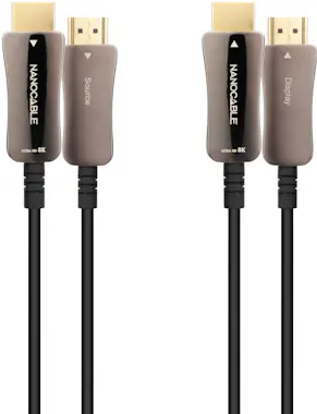 Nanocable Nanocable Cable HDMI V2.1 AOC 8K@60Hz 4K@120Hz 48G Nanocable Nanocable Cable HDMI V2.1 AOC 8K@60Hz 4K@120Hz 48G