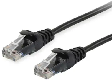 Equip Equip 603051 cable de red Negro 0,5 m Cat6a U/UTP Equip Equip 603051 cable de red Negro 0,5 m Cat6a U/UTP
