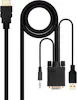 Nanocable Nanocable Cable Conversor HDMI a VGA+Audio+USB, 1. Nanocable Nanocable Cable Conversor HDMI a VGA+Audio+USB, 1.