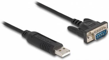Delock DeLOCK 66461 cable de serie Negro 0,5 m USB tipo A Delock DeLOCK 66461 cable de serie Negro 0,5 m USB tipo A