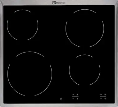 Electrolux Electrolux EHF16240XK hobs Negro Integrado Cerámic Electrolux Electrolux EHF16240XK hobs Negro Integrado Cerámic