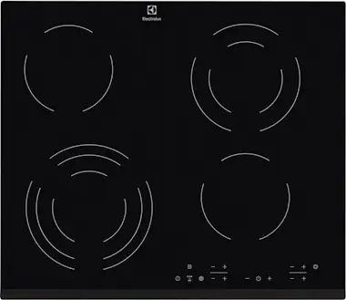 Electrolux Electrolux EHF6343FOK hobs Negro Integrado 60 cm C Electrolux Electrolux EHF6343FOK hobs Negro Integrado 60 cm C