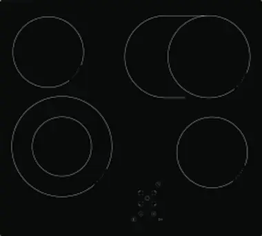 Amica Amica KMC 742 610 C hobs Negro Integrado 57.6 cm C Amica Amica KMC 742 610 C hobs Negro Integrado 57.6 cm C