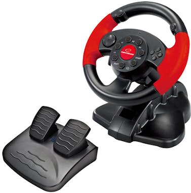 Xlyne xlyne EG103 mando y volante Negro, Rojo Digital PC Xlyne xlyne EG103 mando y volante Negro, Rojo Digital PC