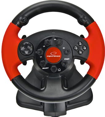 Xlyne xlyne EG103 mando y volante Negro, Rojo Digital PC Xlyne xlyne EG103 mando y volante Negro, Rojo Digital PC