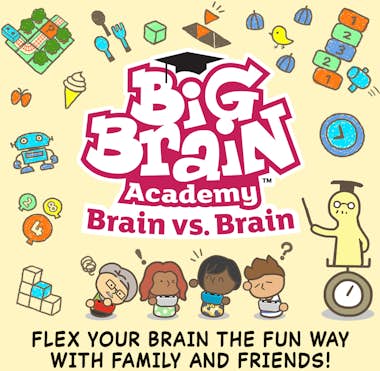 Nintendo Nintendo Big Brain Academy: Brain vs. Brain Estánd Nintendo Nintendo Big Brain Academy: Brain vs. Brain Estánd