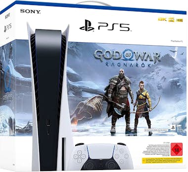 Sony Sony PlayStation 5 + God of War Ragnarök 825 GB Wi Sony Sony PlayStation 5 + God of War Ragnarök 825 GB Wi