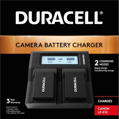 Duracell Duracell DRC6105 cargador de batería Duracell Duracell DRC6105 cargador de batería