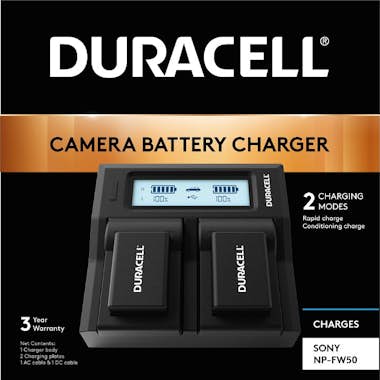Duracell Duracell DRS6120 cargador de batería Duracell Duracell DRS6120 cargador de batería