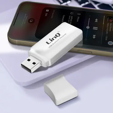 LinQ Adaptador audio Bluetooth USB / Jack 3.5mm función LinQ Adaptador audio Bluetooth USB / Jack 3.5mm función