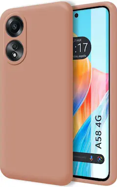 Tumundosmartphone Funda Silicona Líquida Oppo A58 4G Rosa Tumundosmartphone Funda Silicona Líquida Oppo A58 4G Rosa