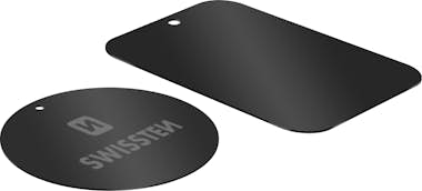 Swissten 2x Placas con adhesivo para móvil y adapatador sop Swissten 2x Placas con adhesivo para móvil y adapatador sop