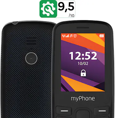 Myphone Teléfono móvil negro myPhone 6410 4G LTE Fácil de Myphone Teléfono móvil negro myPhone 6410 4G LTE Fácil de