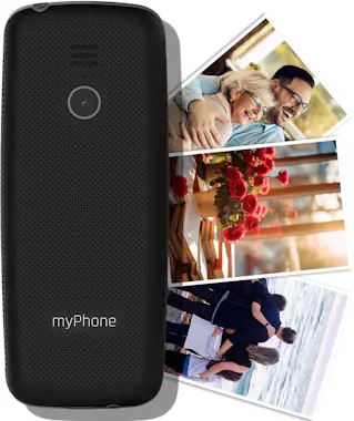 Myphone Teléfono móvil negro myPhone 6410 4G LTE Fácil de Myphone Teléfono móvil negro myPhone 6410 4G LTE Fácil de